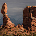 Evening Light on Balanced Rock