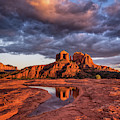 Sunset Light on Cathedral Rock